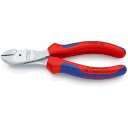 Бокорезы особо мощные, 160 мм, хром, 2-комп ручки Knipex