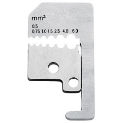 Ножи для стриппера KN-1221180, 1 пара Knipex