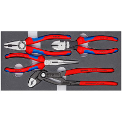 Набор Basic ШГИ в ложементе, 4 пр., KN-0302180/2612200/7402160/8701250. Knipex