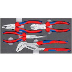 Набор Basic Chrom ШГИ в ложементе, 4 пр. Knipex
