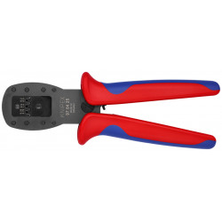 Пресс-клещи для мини-штекеров, 3 гнезда, Micro-Fit™ Molex, AWG 30-26/24-22/20, 190 мм Knipex