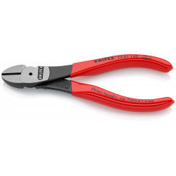 Бокорезы особо мощные, 140 мм, фосфатированные, обливные ручки Knipex