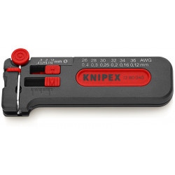 Мини-стриппер для тонких медных кабелей, Ø 0.12-0.4 мм AWG 36-26, SB Knipex