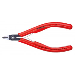 Бокорезы для электроники, узкая головка, 125 мм, обливные ручки Knipex