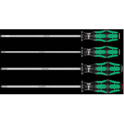 Набор отвёрток Kraftform Plus Lasertip 335/350/355/4, длинных, 4 пр.,Wera